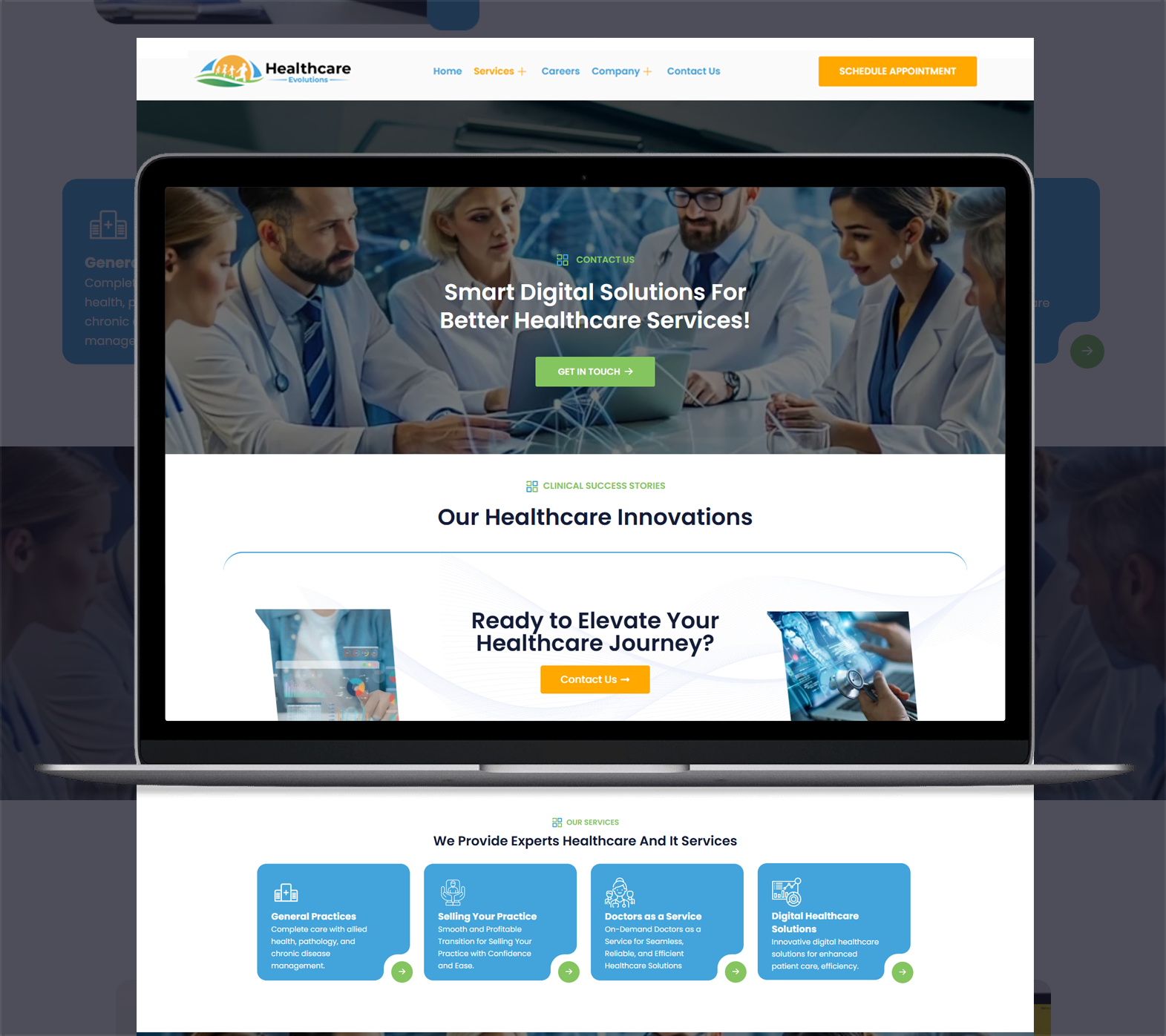 Healthcare evolutions Case Studies