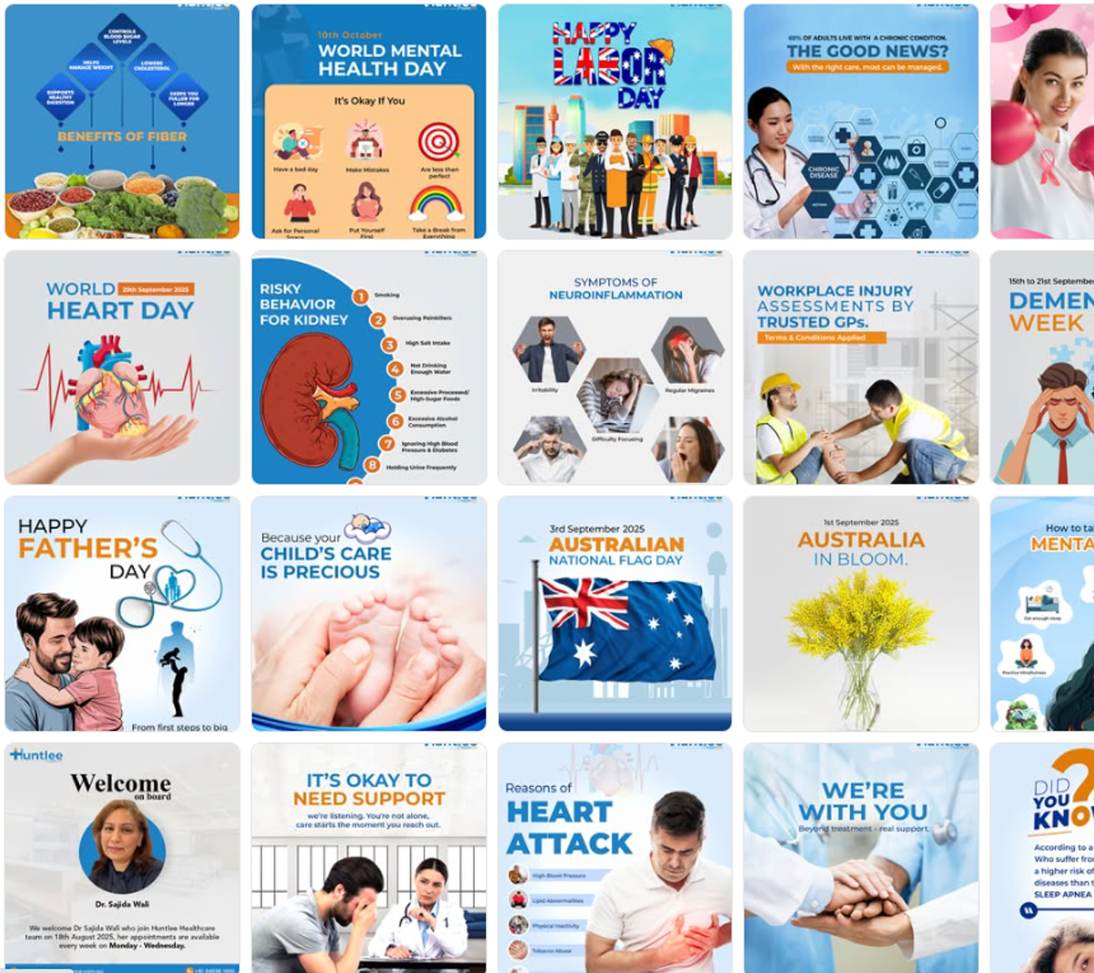 Huntlee social handling